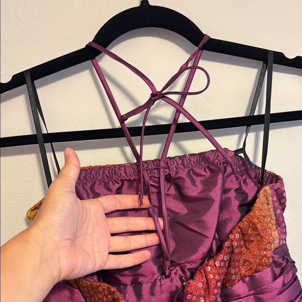 Alexia Admore Strapless Bubble Hem Mini Dress - Picture 7 of 14